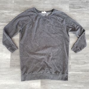 Dark Grey Long F21 Sweater Long Sleeve